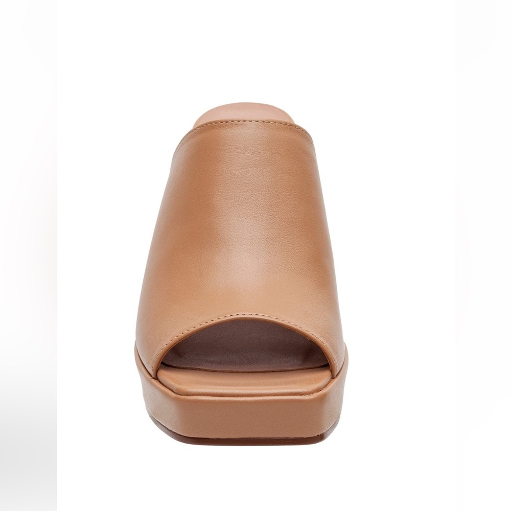 Paolo Tan Leather Mules - Picture 4 of 14